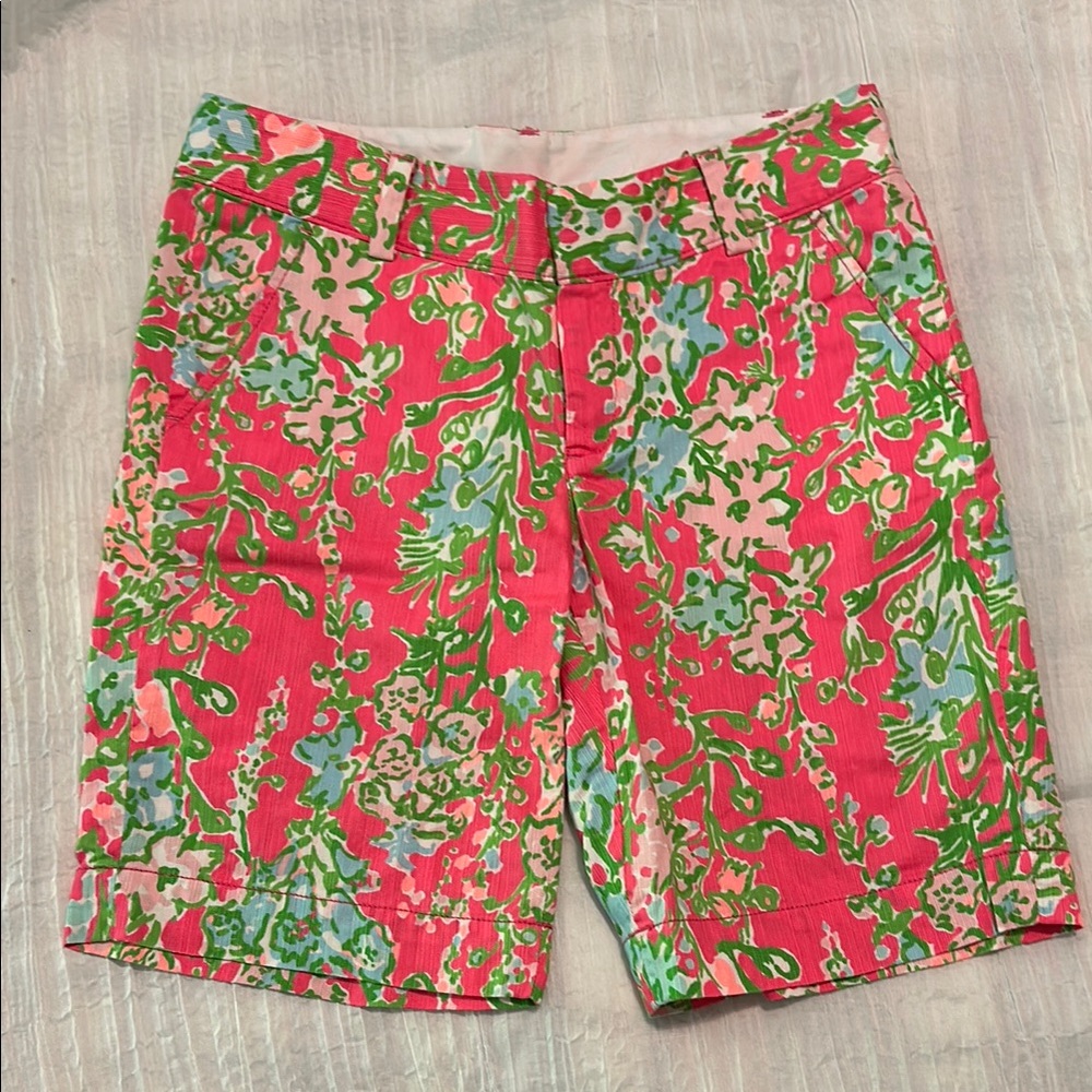 Lilly Pulitzer Floral Print Shorts